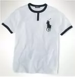 t-shirt polo 2019U hommes respirable occasionnelle mode pas cher simple blanc noir